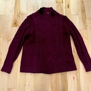 Maroon sweater from LL Bean size XL